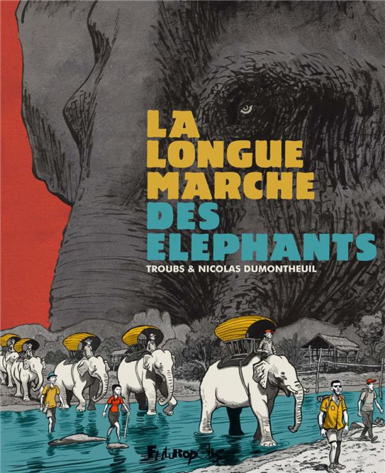 LA LONGUE MARCHE DES ELEPHANTS - TROUBS/DUMONTHEUIL - Futuropolis