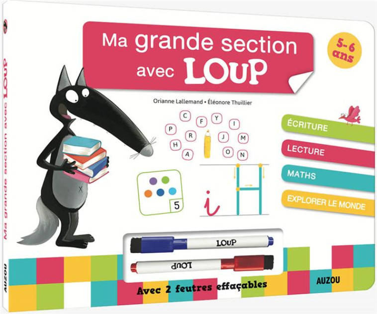 MA GRANDE SECTION AVEC LOUP - LALLEMAND/THUILLIER - PHILIPPE AUZOU