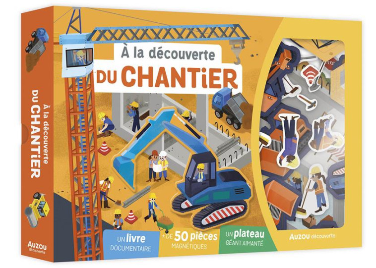 A LA DECOUVERTE DU CHANTIER (2022) - DAVID/VERDON - PHILIPPE AUZOU