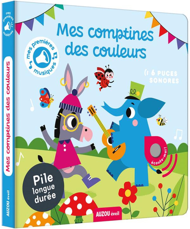 MES COMPTINES DES COULEURS - BARREA EMELINE - PHILIPPE AUZOU