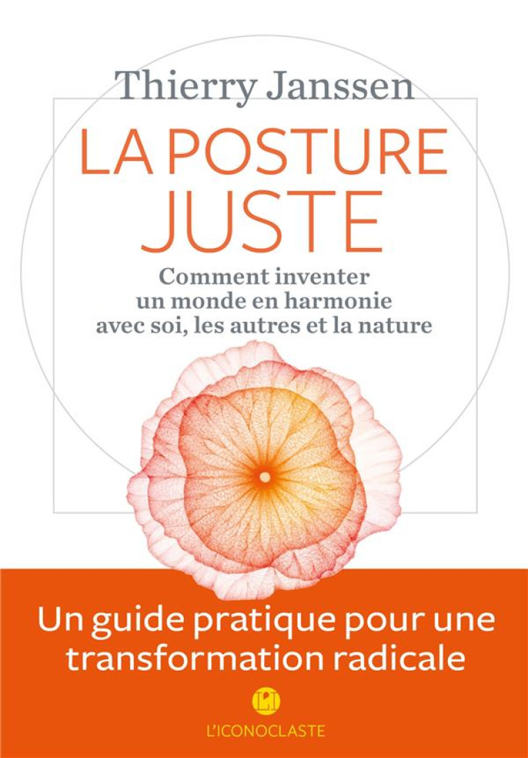 LA POSTURE JUSTE - JANSSEN THIERRY - ICONOCLASTE