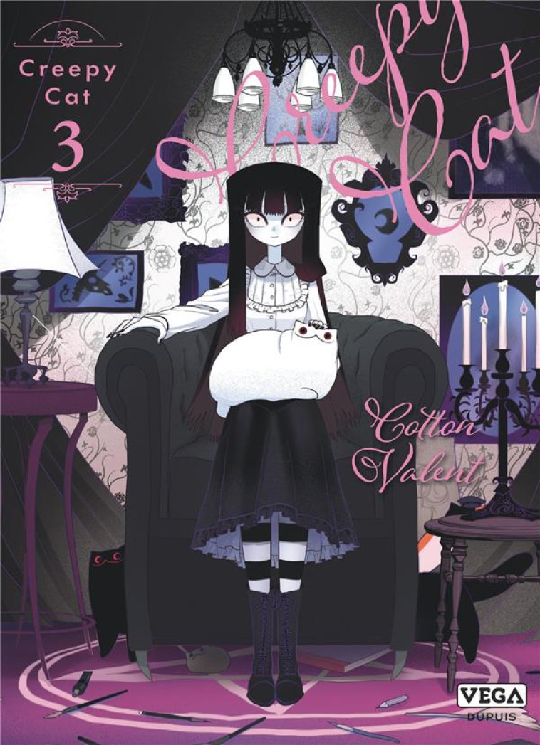 CREEPY CAT - TOME 3 - VALENT COTTON - VEGA MANGA