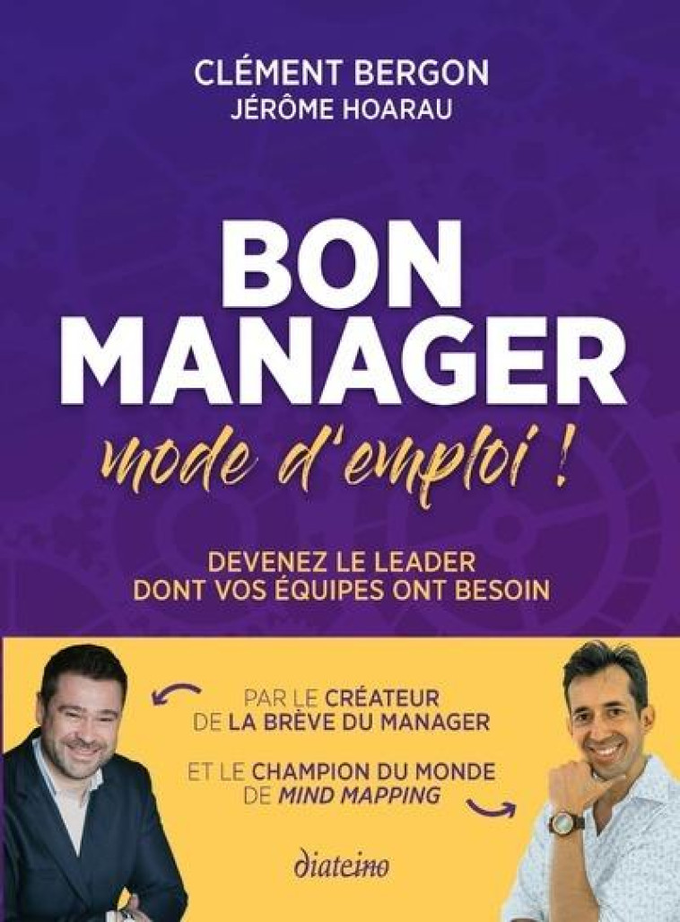 BON MANAGER, MODE D'EMPLOI - DEVENEZ LE LEADER DONT VOS EQUIPES ONT BESOIN - BERGON/HOARAU - DIATEINO