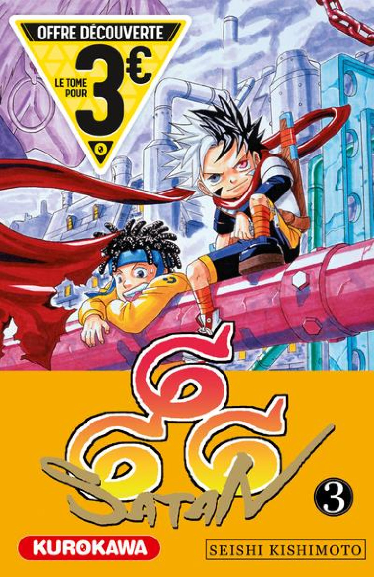 SATAN 666 - T3 (NOUVELLE EDITION) - KISHIMOTO SEISHI - 48H BD