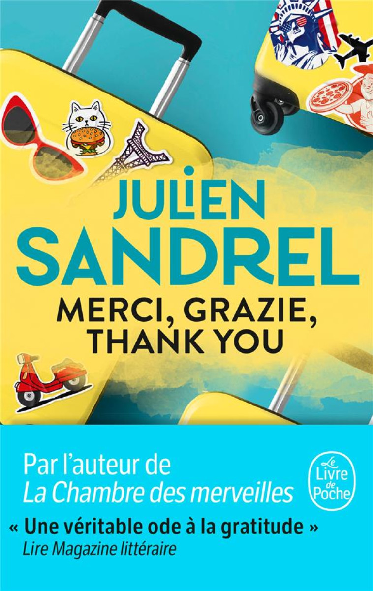 MERCI, GRAZIE, THANK YOU - SANDREL JULIEN - LGF/Livre de Poche