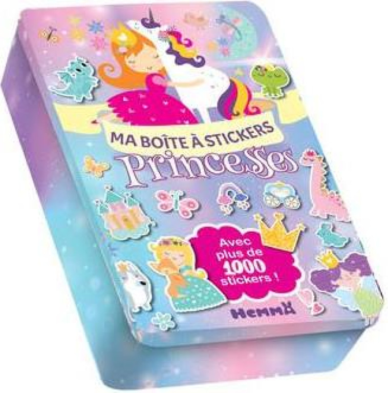 MA BOITE A STICKERS - PRINCESSES - AVEC PLUS DE 1000 STICKERS ! - COLLECTIF - NC