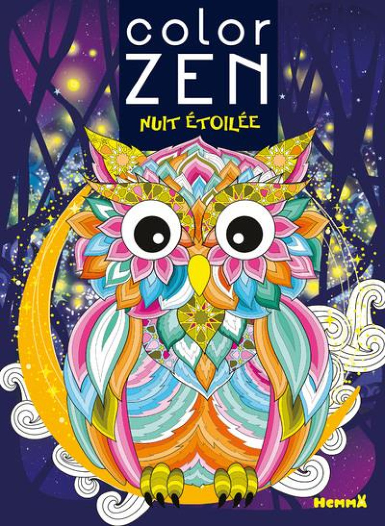 COLOR ZEN - NUIT ETOILEE - COLLECTIF - HEMMA