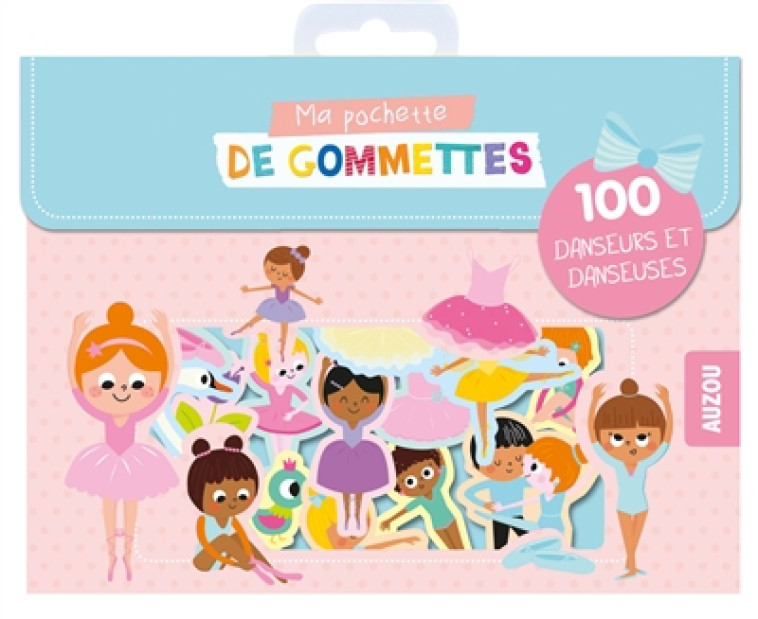 MA POCHETTE DE GOMMETTES - 100 DANSEURS ET DANSEUSES - JACQUE ISABELLE - NC