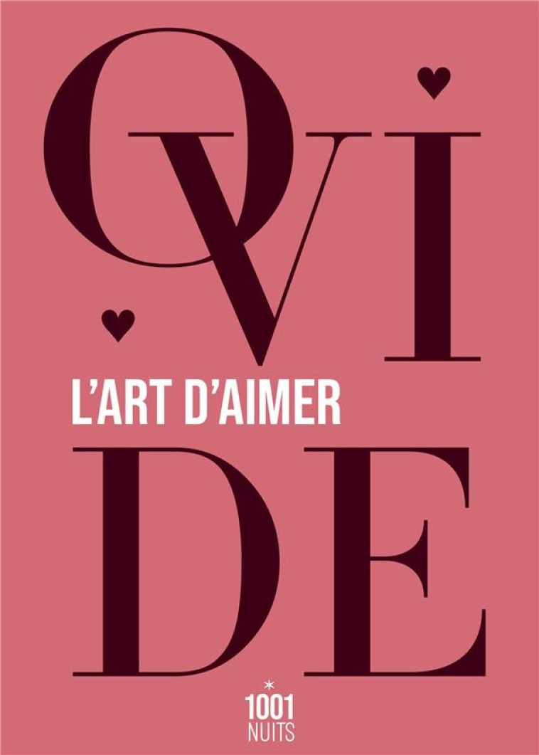 L'ART D'AIMER - OVIDE - 1001 NUITS