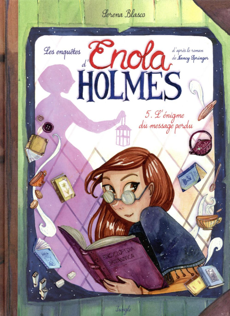 LES ENQUETES D'ENOLA HOLMES - TOME 5 L'EGNIME DU MESSAGE PERDU - VOL05 - BLASCO SERENA - CASTERMAN