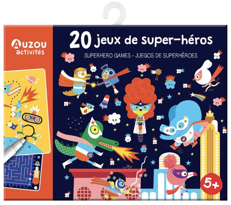 20 JEUX DE SUPER-HEROS - MERCIER JULIE - NC