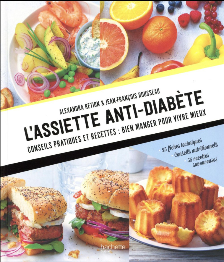 L'ASSIETTE ANTI-DIABETE - RETION/ROUSSEAU - Hachette Pratique