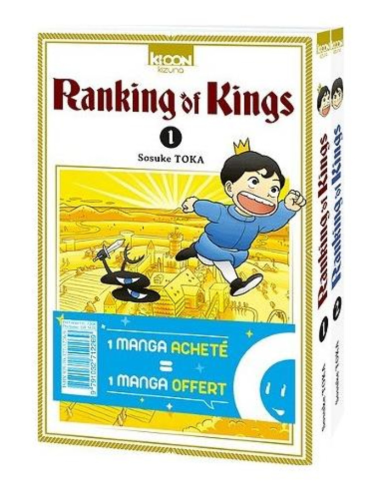 PACK OFFRE DECOUVERTE RANKING OF KINGS T01 & T02 - TOKA SOSUKE - KI-OON