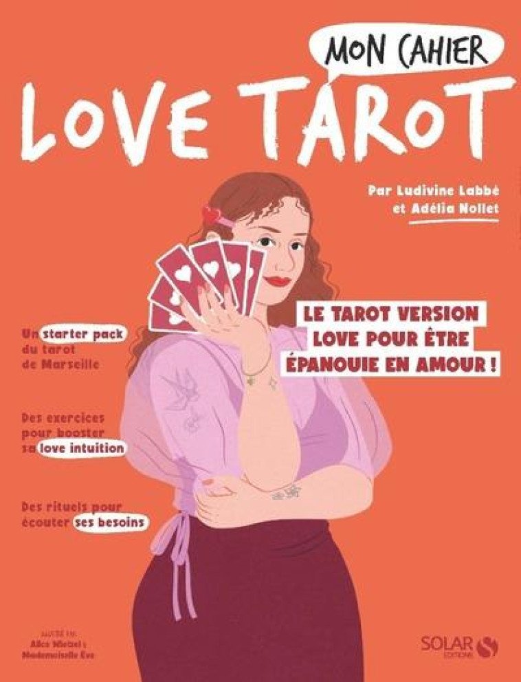 MON CAHIER LOVE TAROT - LABBE/NOLLET/WIETZEL - SOLAR