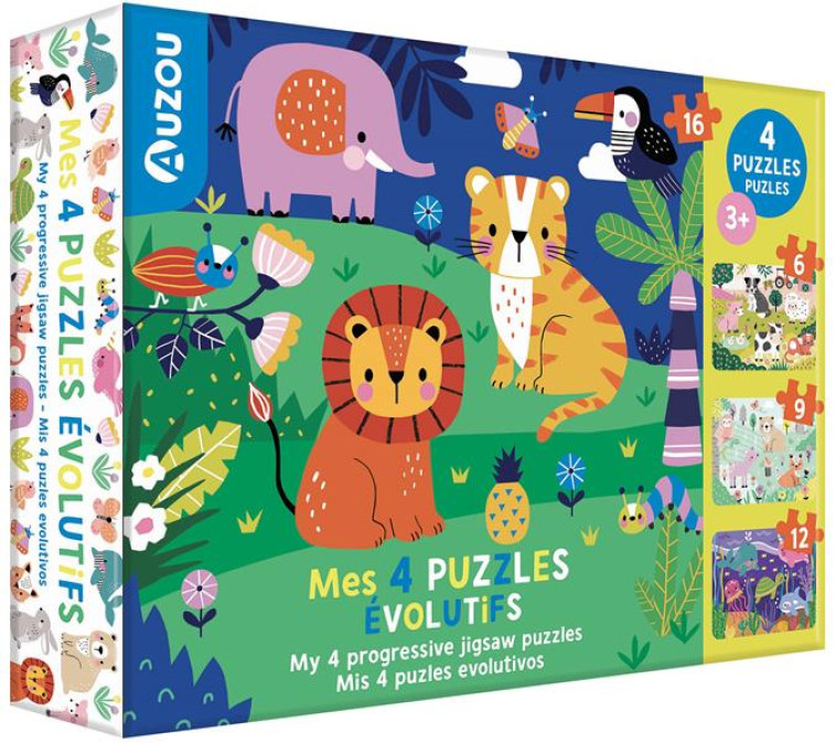 MES 4 PUZZLES EVOLUTIFS - KENDALL WENDY - NC