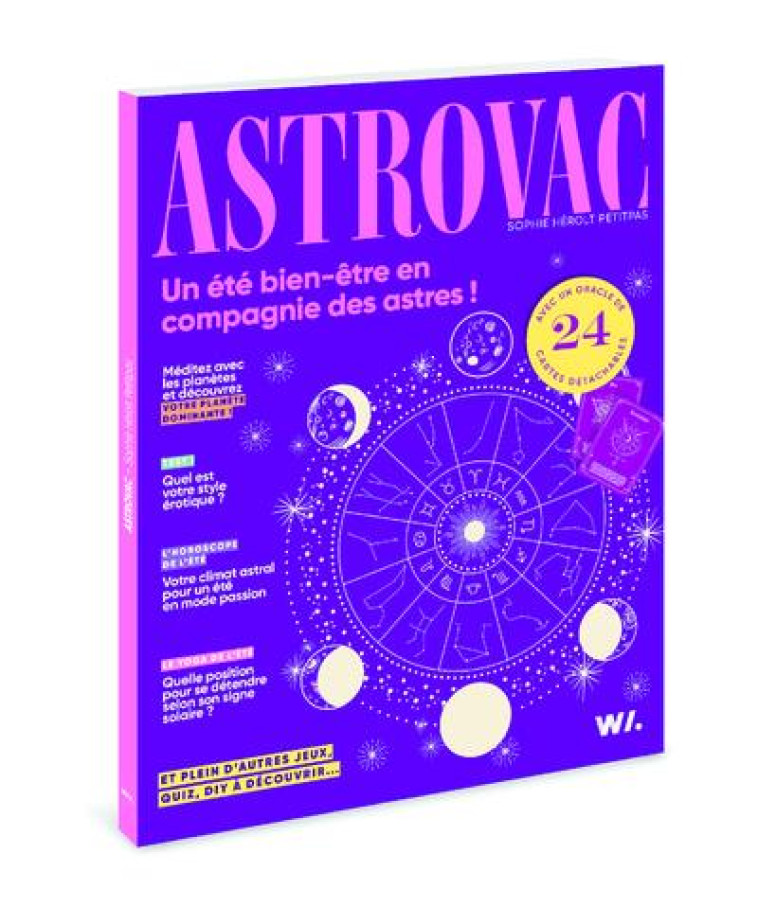 ASTROVAC - ET PLEIN D'AUTRES JEUX, QUIZ, DIY A DECOUVRIR... - HEROLT-PETITPAS S. - WEBEDIA BOOKS