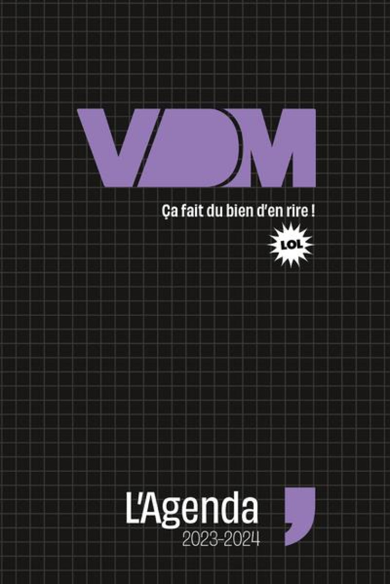 L'AGENDA VDM 2023-2024 - COLLECTIF - NC