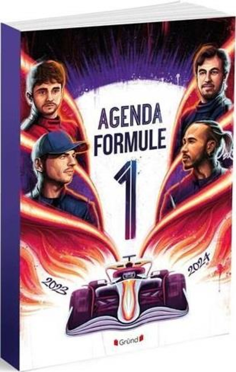 AGENDA FORMULE 1 - 2023-2024 - WARD HARRY - NC