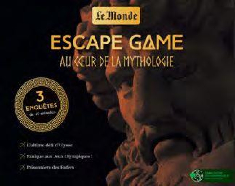 ESCAPE GAME AU COEUR DE LA MYTHOLOGIE - COLLECTIF - FEMME ACTUELLE