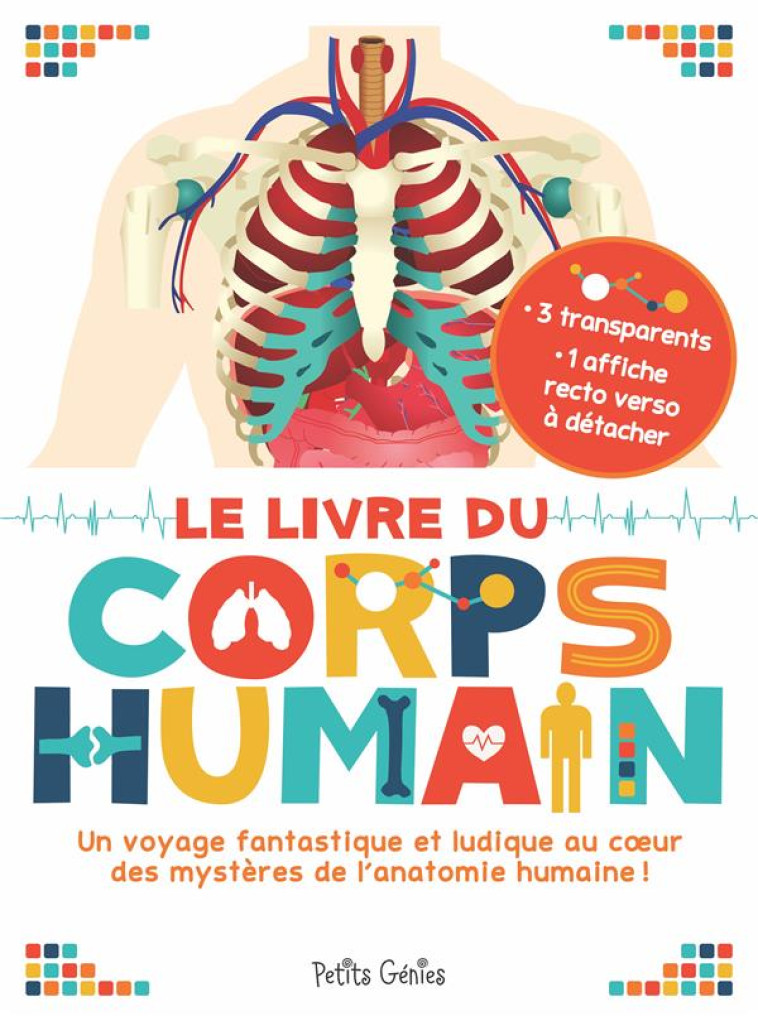 LE LIVRE DU CORPS HUMAIN - UN VOYAGE FANTASTIQUE ET LUDIQUE AU COEUR DES MYSTERES DE L-ANATOMIE HUMA - BROUGERE MAUD - NC