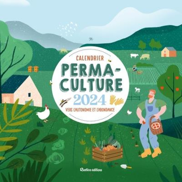 CALENDRIER PERMACULTURE 2024 - ELGER ROBERT - NC