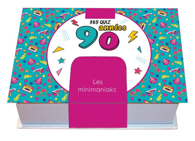 MINIMANIAK 365 QUIZ ANNEES 90, MINI CALENDRIER - LAFON MAXIME - 365 PARIS