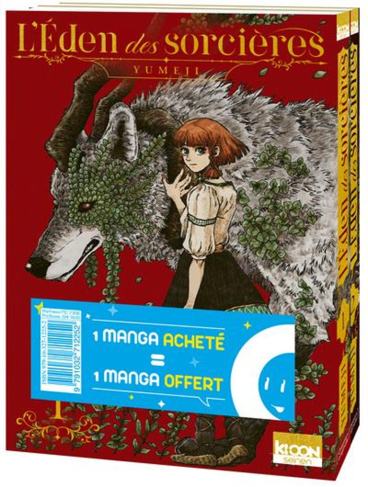 PACK OFFRE DECOUVERTE L-EDEN DES SORCIERES T01 & T02 - YUMEJI - KI-OON