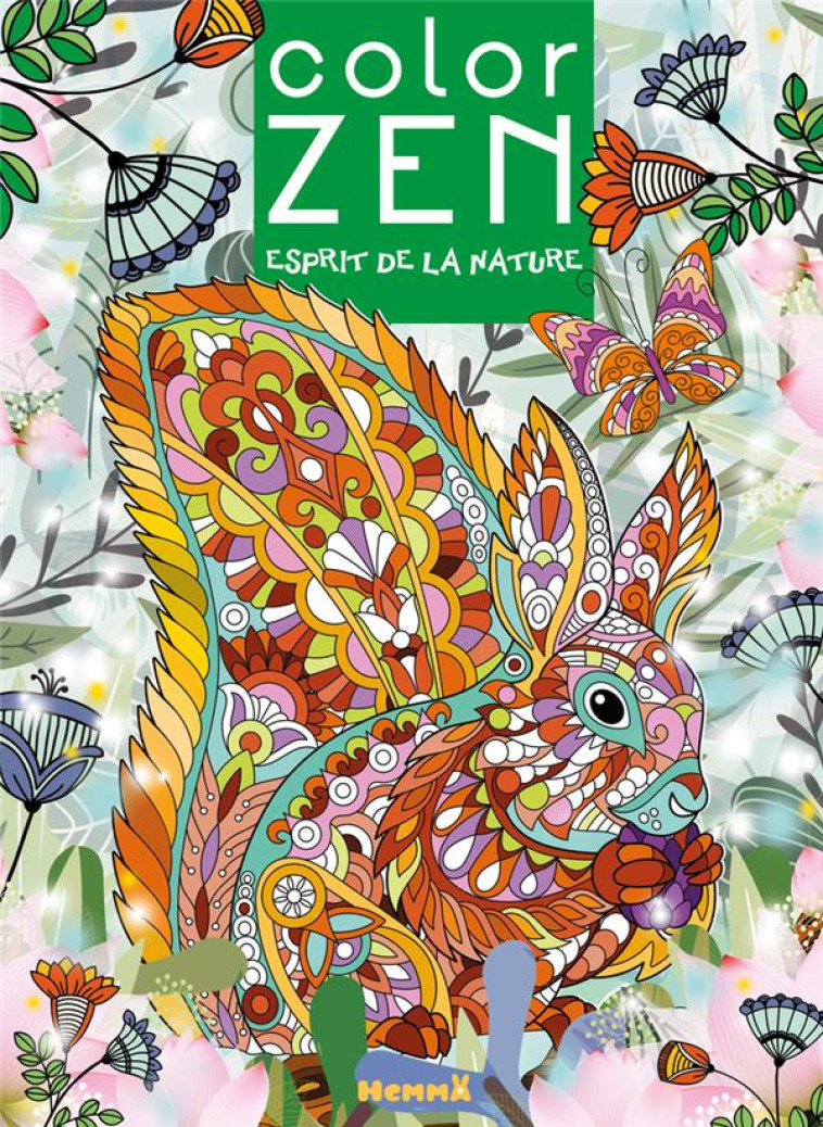 COLOR ZEN - ESPRIT DE LA NATURE - COLLECTIF - HEMMA