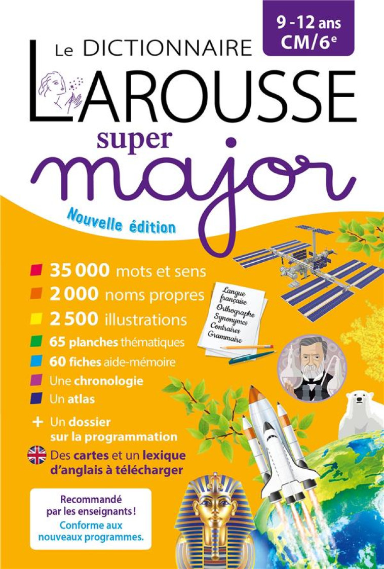 LAROUSSE DICTIONNAIRE SUPER MAJOR 9/12 ANS - COLLECTIF - LAROUSSE