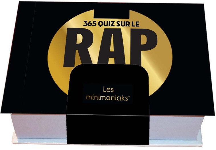 MINIMANIAK 365 QUIZ SUR LE RAP - MINI CALENDRIER - MALIGORNE OLIVIER - 365 PARIS