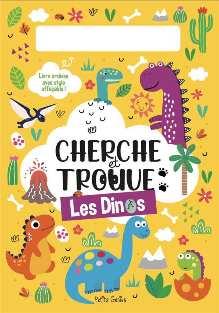 CHERCHE ET TROUVE LES DINOS - HUYNH KIM - NC