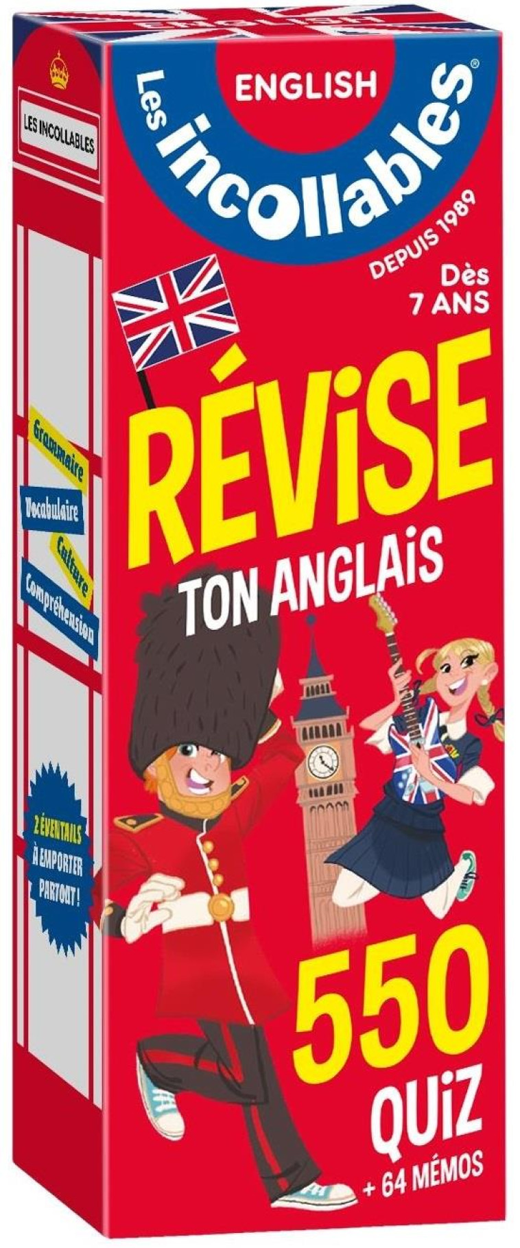 LES INCOLLABLES - REVISE TON ANGLAIS - DES 7 ANS - XXX - PRISMA