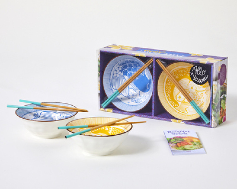 COFFRET POKE BOWL ALOHA -  Collectif - FIRST