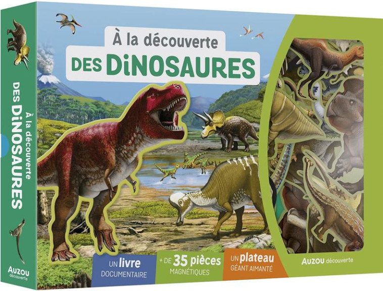 A LA DECOUVERTE DES DINOSAURES - OUSSET EMMANUELLE - PHILIPPE AUZOU