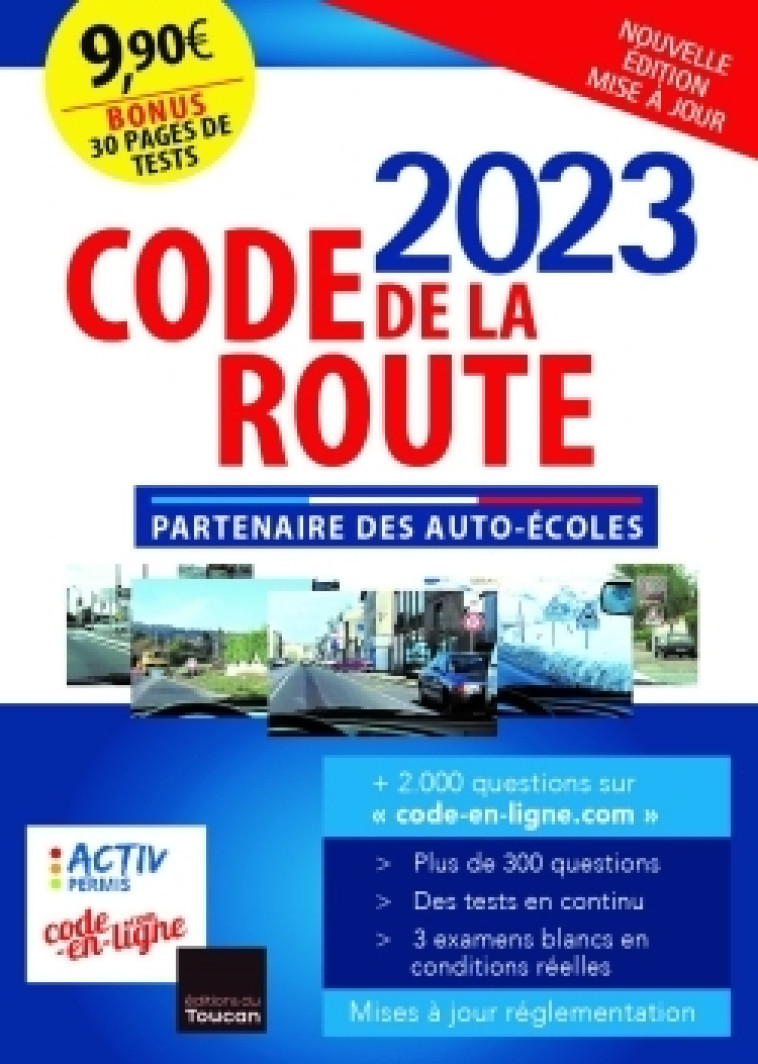 CODE DE LA ROUTE 2023 - Activ Permis - TOUCAN