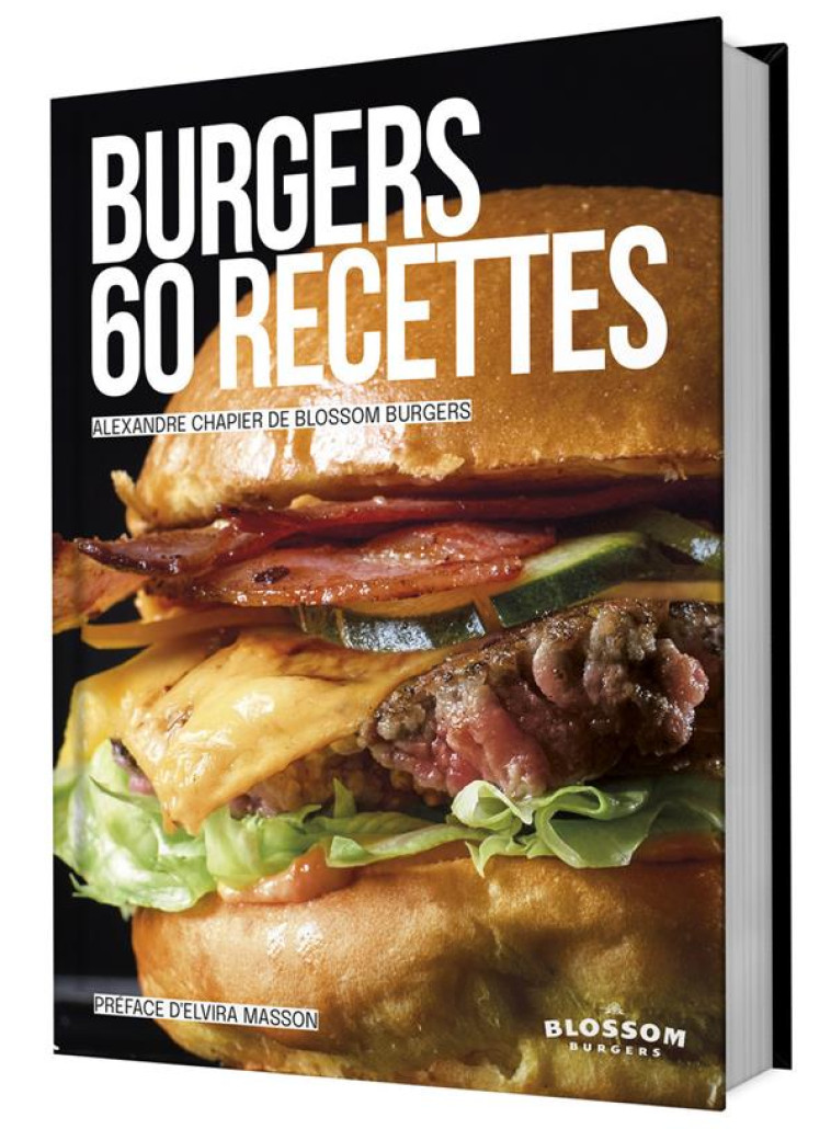 BURGERS, 60 RECETTES - CHAPIER/MASSON - WEBEDIA BOOKS