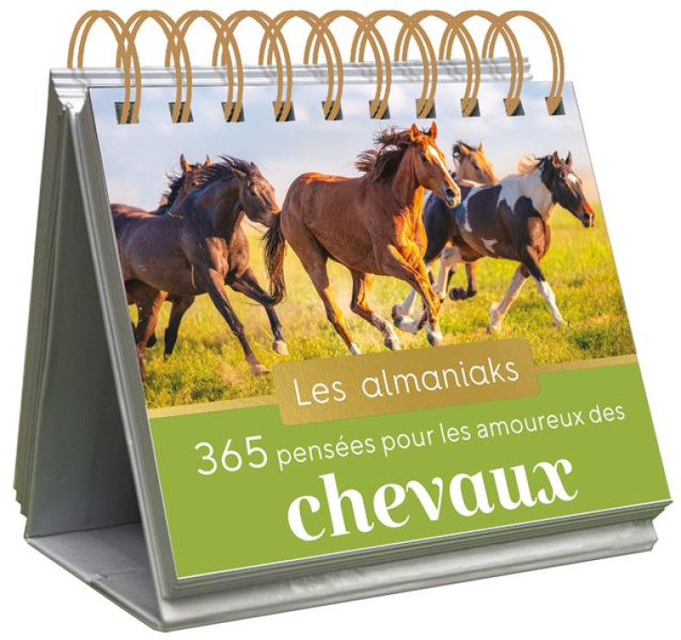 ALMANIAK 365 PENSEES POUR LES AMOUREUX DES CHEVAUX, CALENDRIER - BOONE DANIELE - 365 PARIS