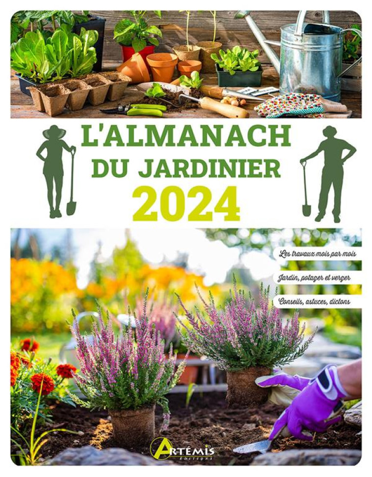 ALMANACH DU JARDINIER 2024 - COLLECTIF - ARTEMIS