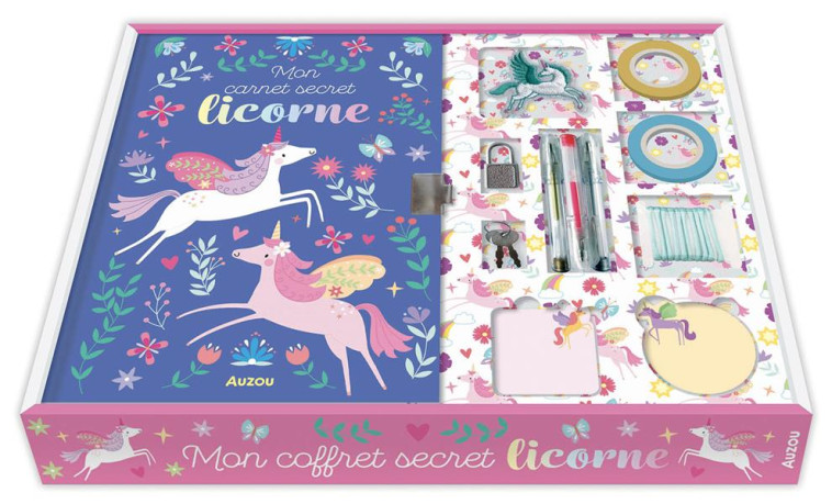 MON COFFRET SECRET LICORNE - BUCKINGHAM FAYE - NC