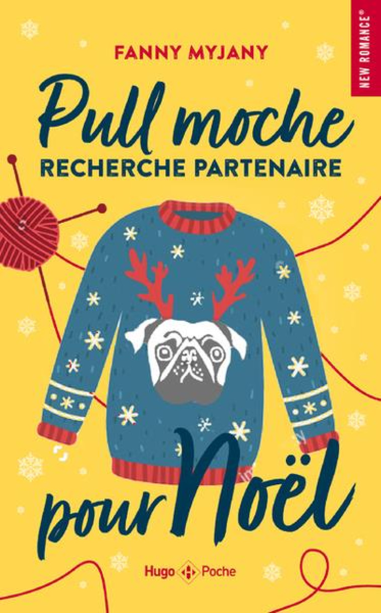 PULL MOCHE RECHERCHE PARTENAIRE POUR NOEL - MYJANY FANNY - HUGO JEUNESSE