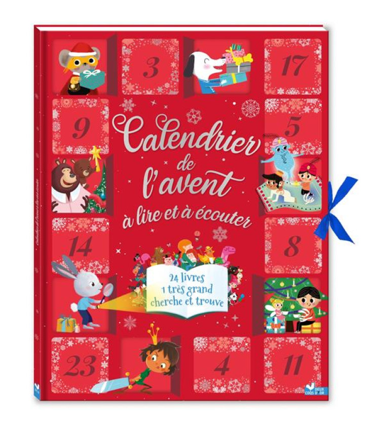 MON CALENDRIER DE L-AVENT 24 HISTOIRES A LIRE ET A ECOUTER - COLLECTIF - HACHETTE