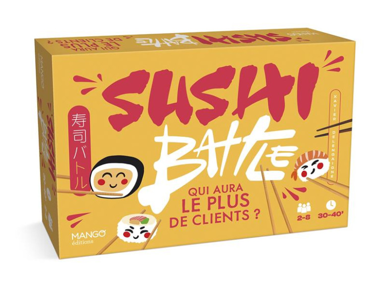 SUSHI BATTLE - QUI AURA LE PLUS DE CLIENTS ? - DELENGAIGNE XAVIER - NC