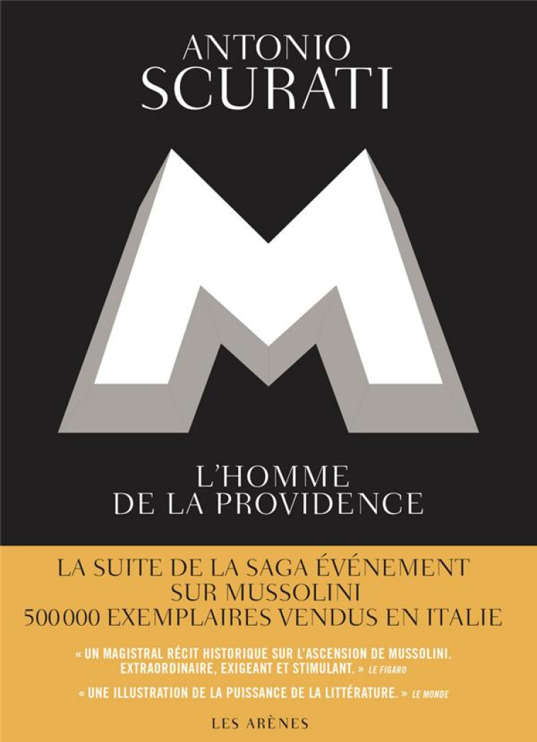 M, L-HOMME DE LA PROVIDENCE - SCURATI ANTONIO - ARENES