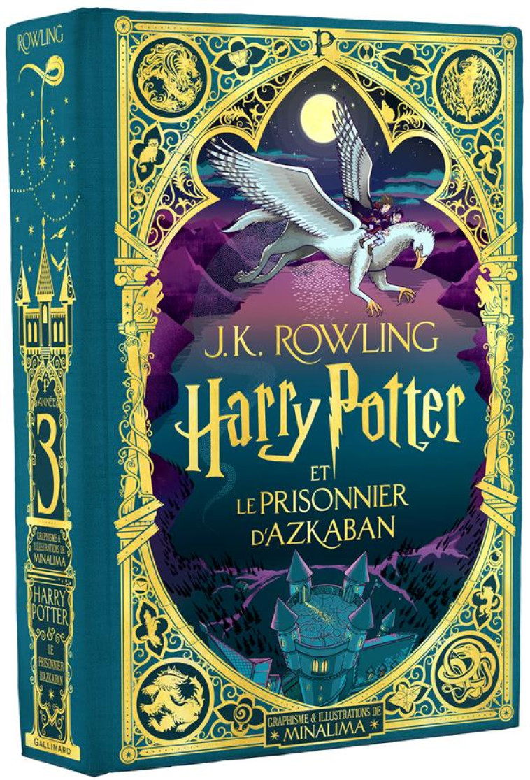 HARRY POTTER - III - HARRY POTTER ET LE PRISONNIER D-AZKABAN - ROWLING/MINALIMA - GALLIMARD