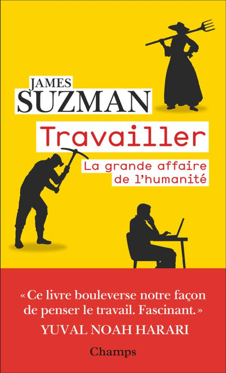 TRAVAILLER - LA GRANDE AFFAIRE DE L-HUMANITE - SUZMAN JAMES - FLAMMARION