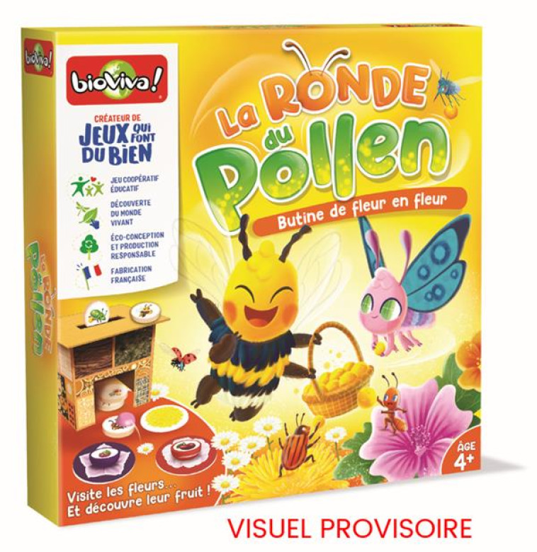 LA RONDE DU POLLEN : BUTINE DE FLEUR EN FLEUR - XXX - NC