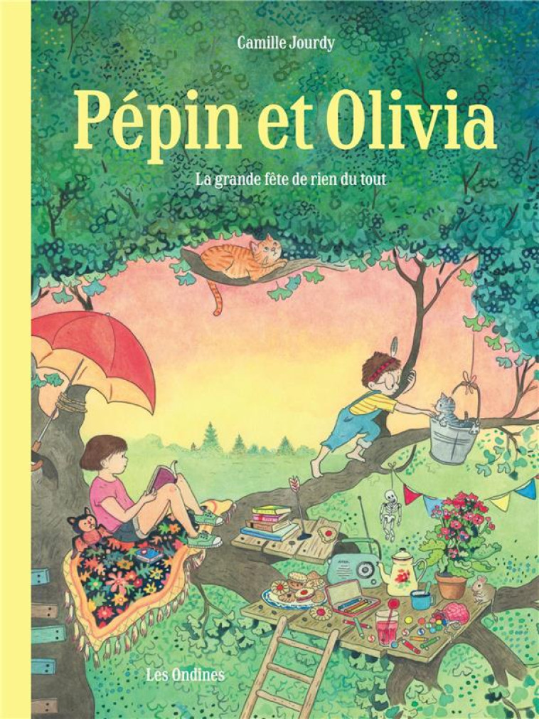 PEPIN ET OLIVIA  - TOME 1 - LA GRANDE FETE DE RIEN DU TOUT - JOURDY CAMILLE - DUPUIS