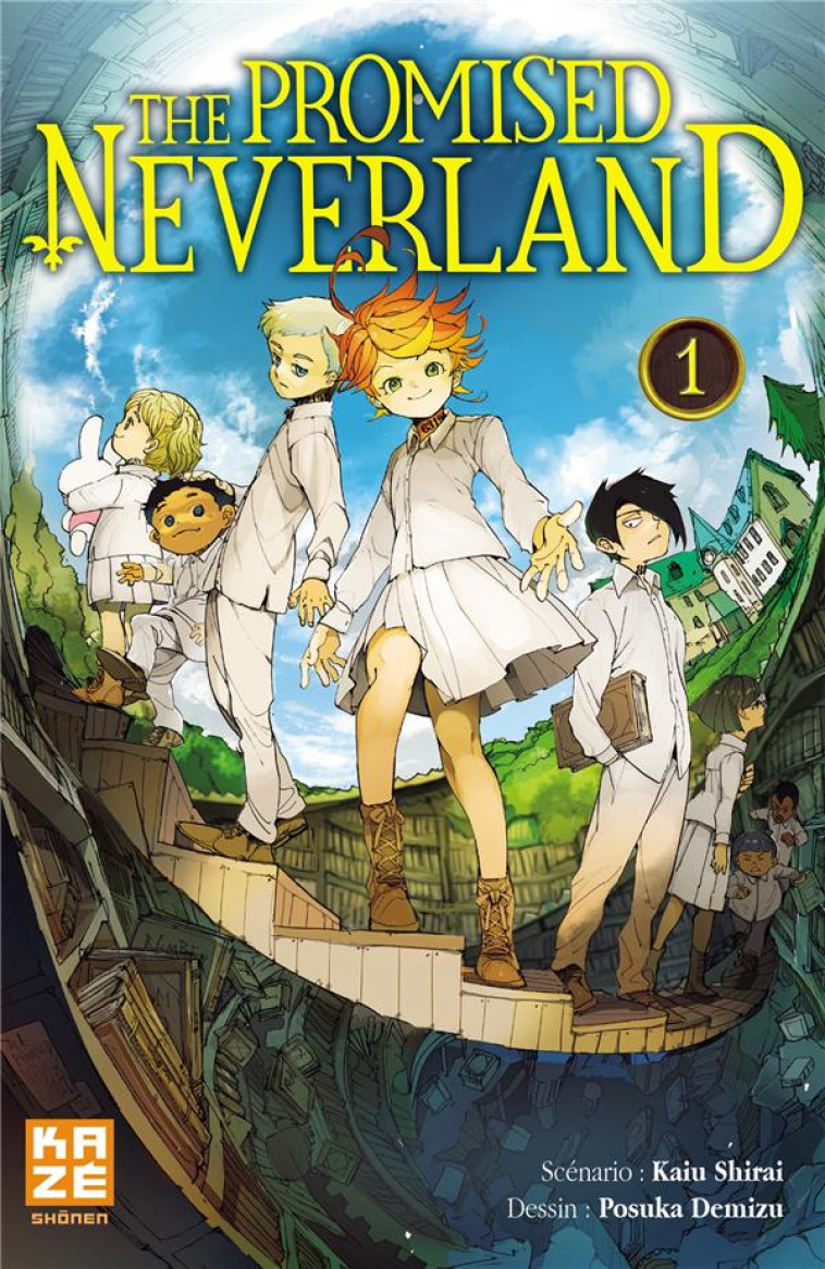 THE PROMISED NEVERLAND TOME 1 - DEMIZU-P+SHIRAI-K - KAZE