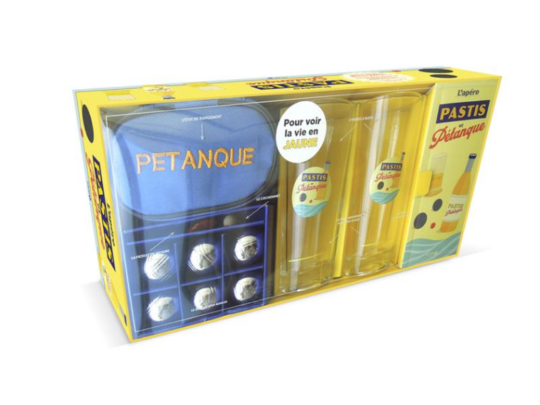 COFFRET L-APERO PASTIS ET PETANQUE - COLLECTIF - NC