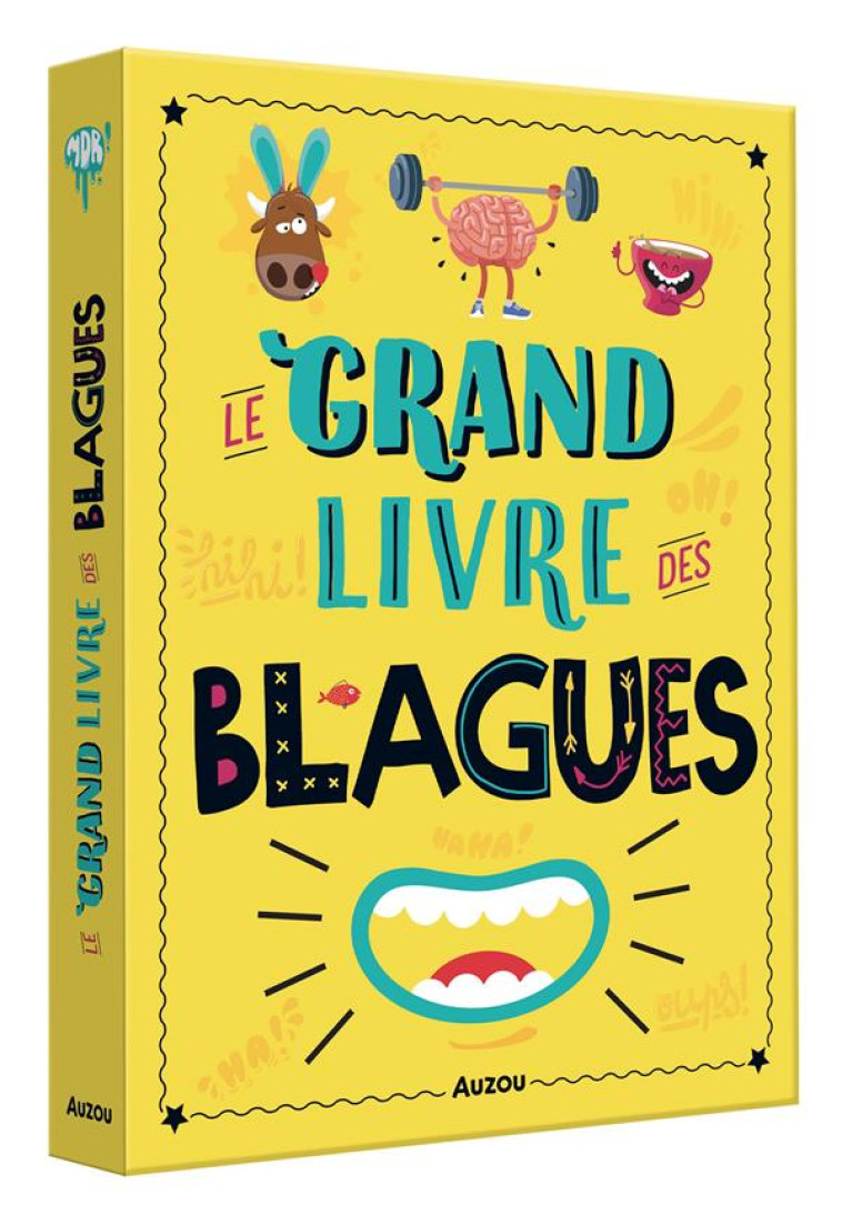 LE GRAND LIVRE DES BLAGUES - NAUD/COLLECTIF - PHILIPPE AUZOU